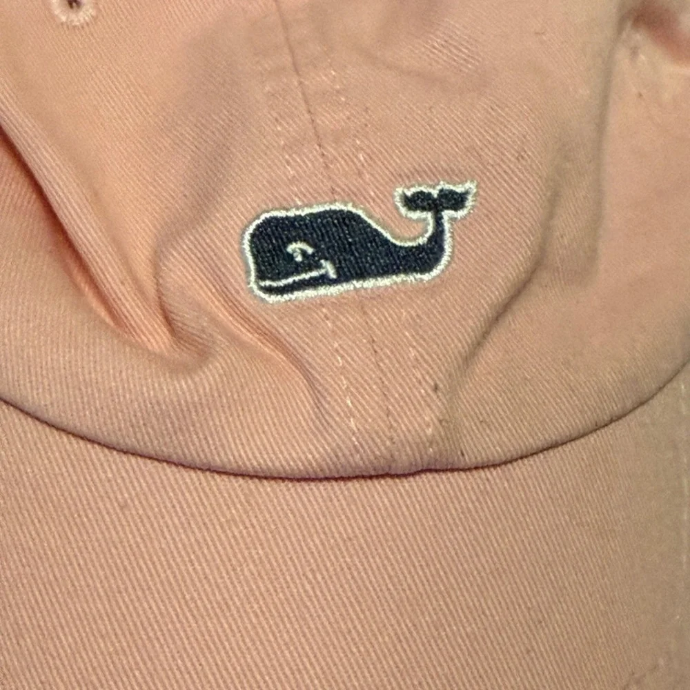 Vineyard Vines Light Pink Whale Cap –‎ Adjustable Cotton, Pre-Loved